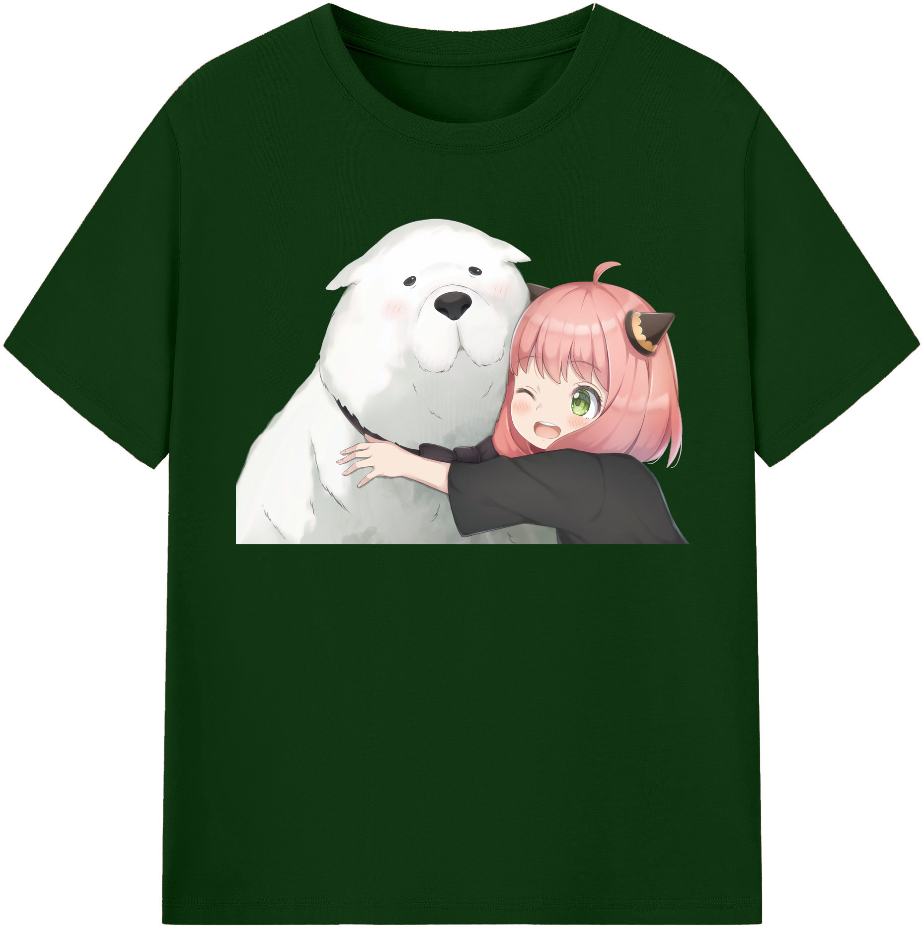（画像用） SPY×FAMILY间谍家家酒 綿100％半袖Tシャツ（フロントプリント）
